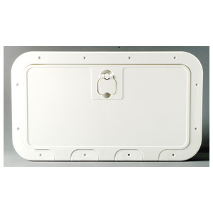 Caisson blanc avec porte 500 x 250 mm façade G